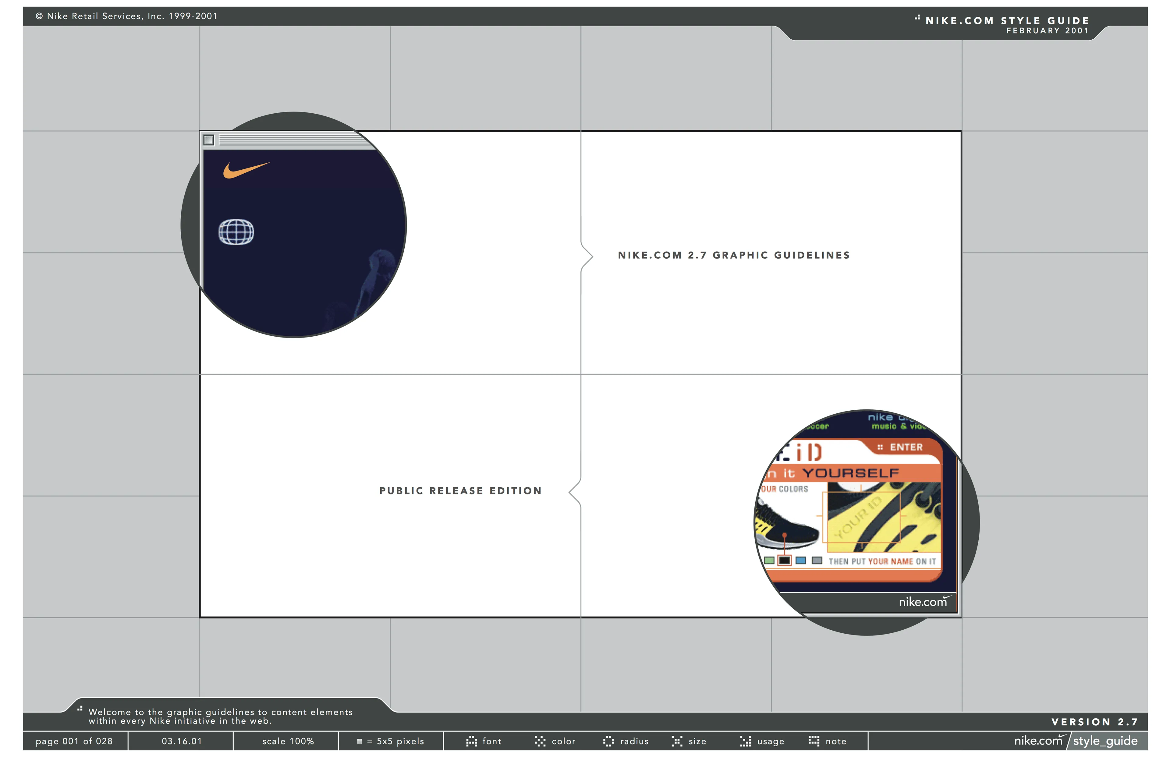 Nike.com Guidelines